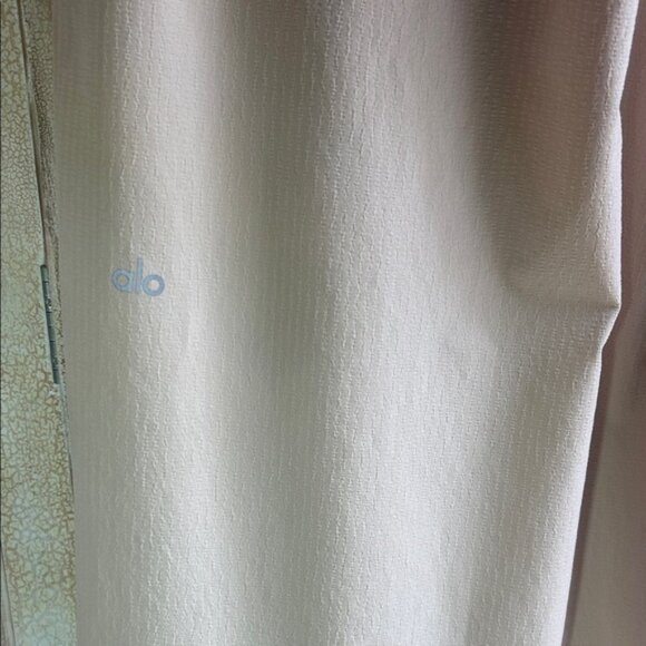 Alo Yoga Wide Leg Dreamscape Women's Trouser Beige Size XS - Picture 6 of 12